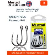 Крючок для морской рыбалки MUSTAD HOODLUM 9/0 Джиг 3шт